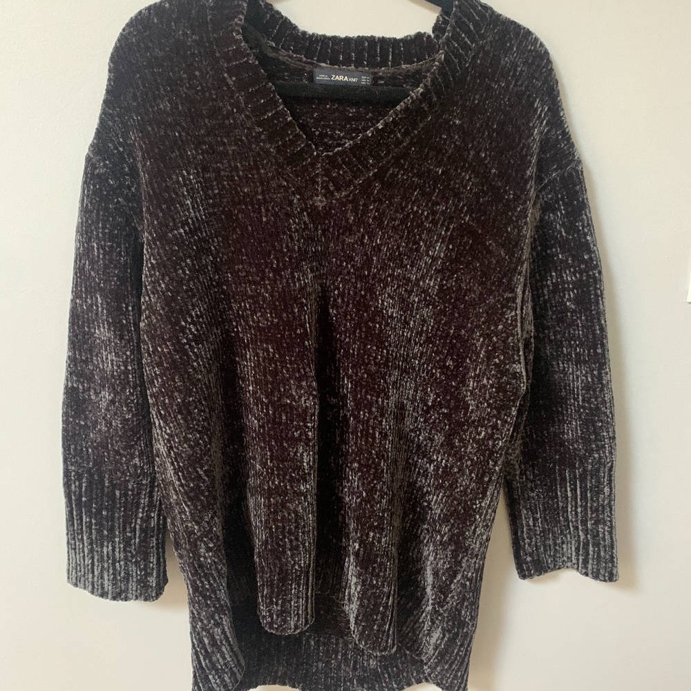 ADORABLE Zara Chenille Sweater
